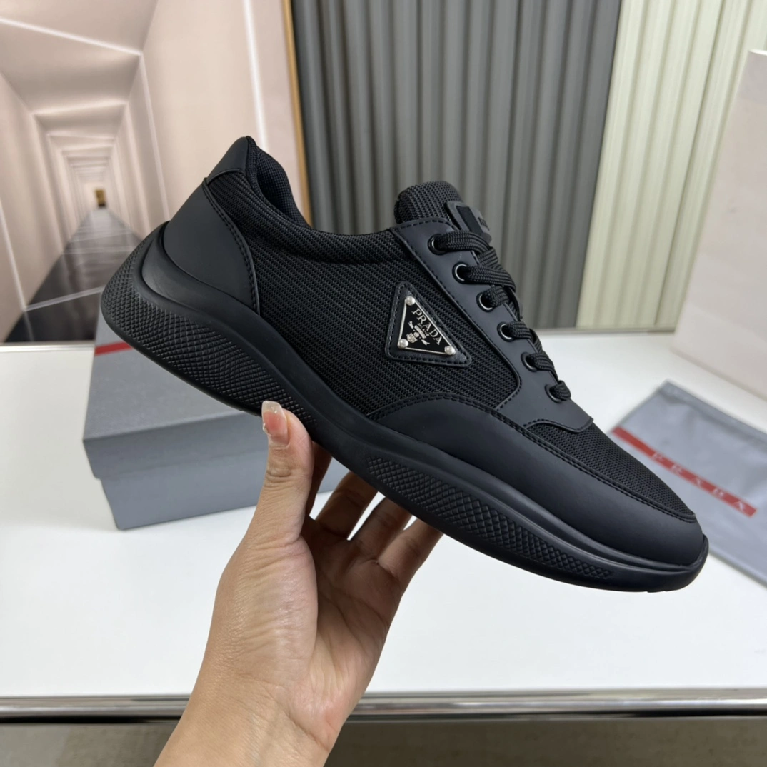 P*rada Top Sneakers Low CL 20230831- WeatherProof 6436