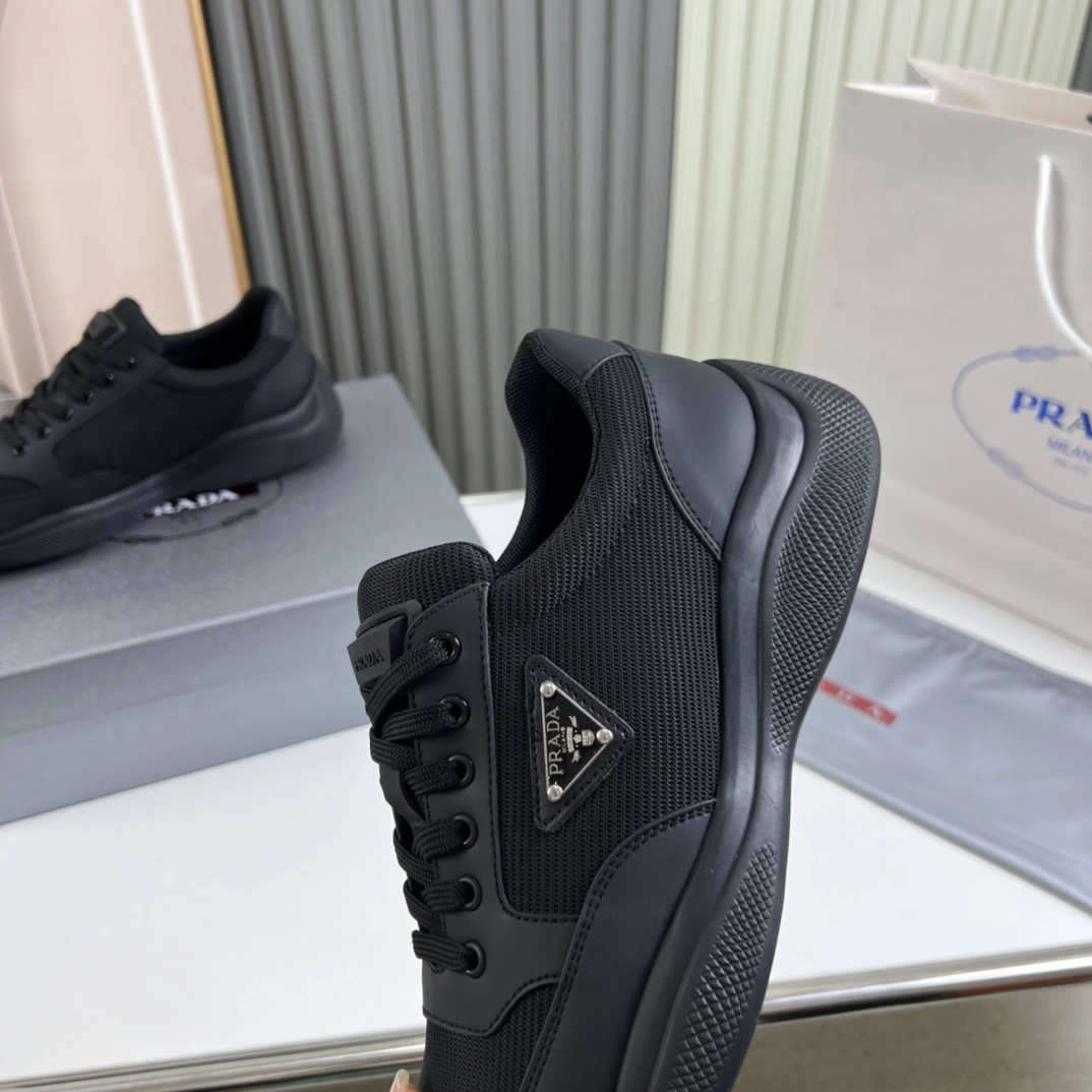 P*rada Top Sneakers Low CL 20230831- WeatherProof 6436