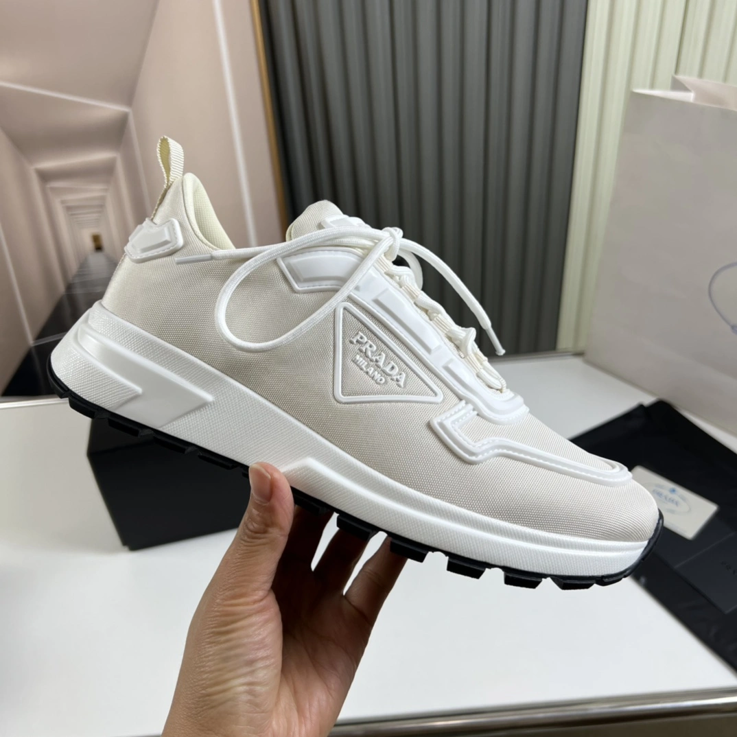 P*rada Top Sneakers Low CL 20230831- Seasonal 6437