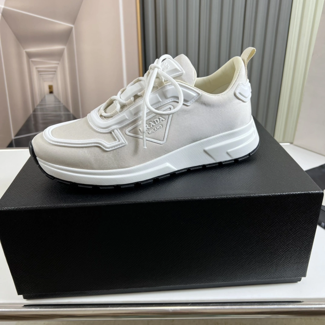 P*rada Top Sneakers Low CL 20230831- Seasonal 6437
