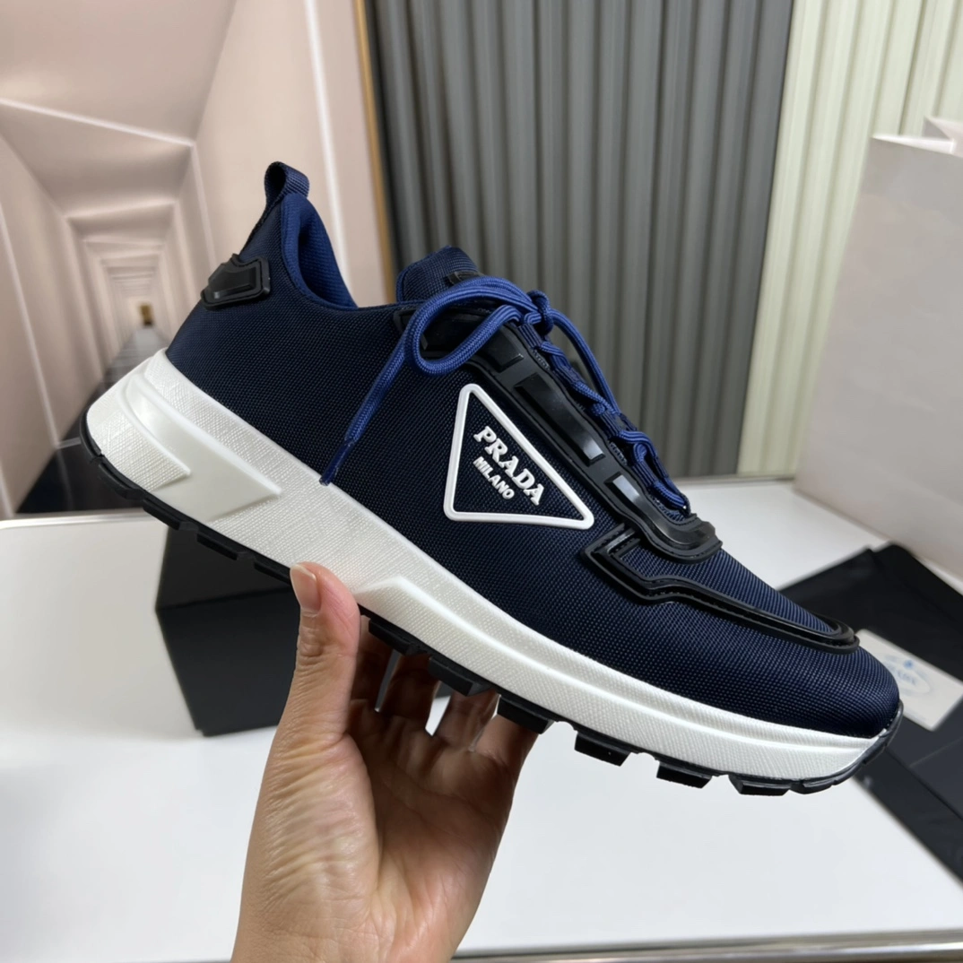 P*rada Top Sneakers Low CL 20230831- Timeless 6435