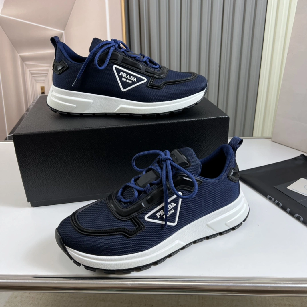 P*rada Top Sneakers Low CL 20230831- Timeless 6435