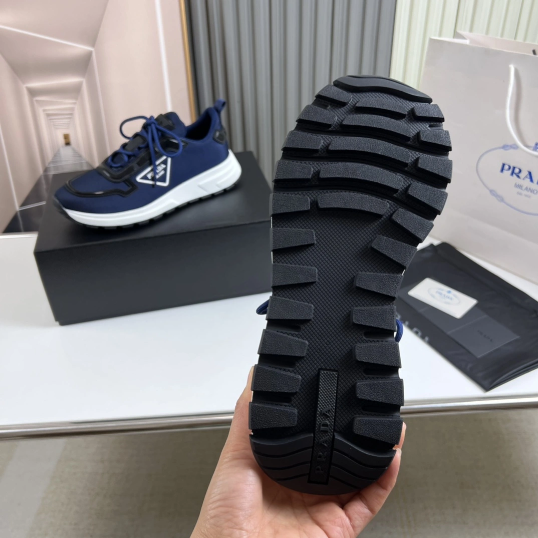 P*rada Top Sneakers Low CL 20230831- Timeless 6435
