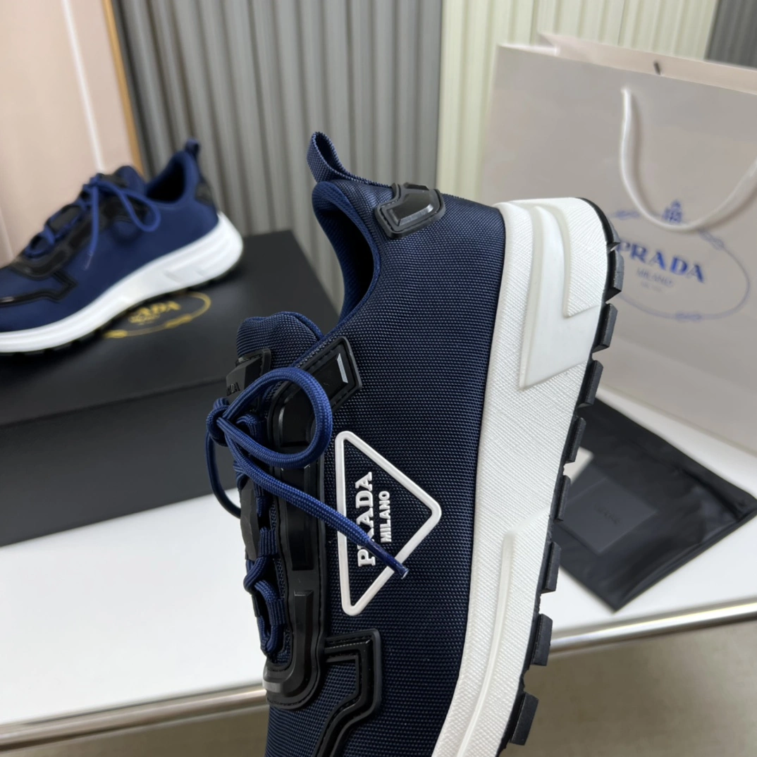 P*rada Top Sneakers Low CL 20230831- Timeless 6435