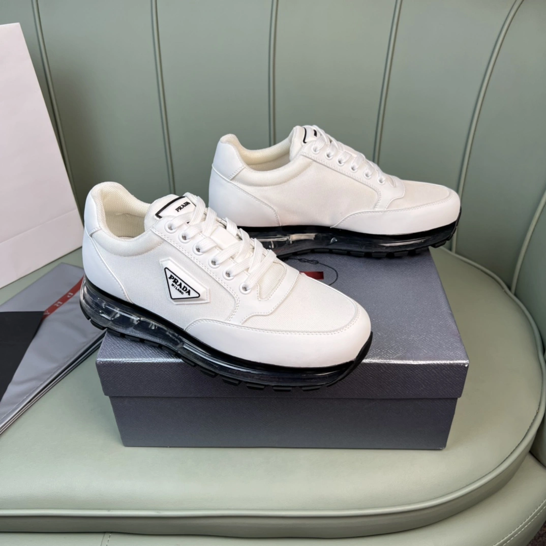 OdorResistant P*rada Top Sneakers Low CL 20230831- 6469