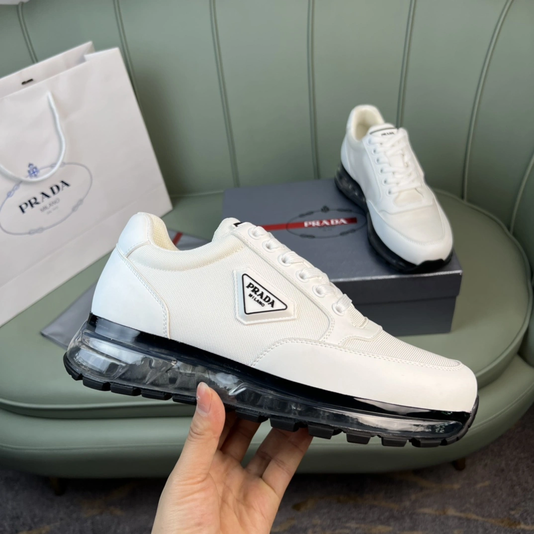 OdorResistant P*rada Top Sneakers Low CL 20230831- 6469