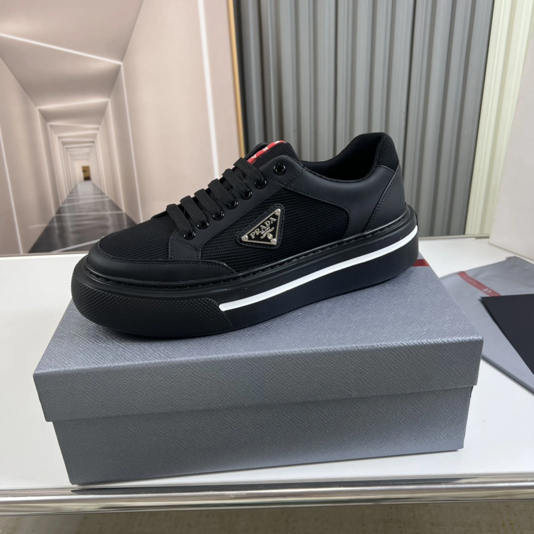 Breathable P*rada Top Sneakers Low CL 20230831- 6432