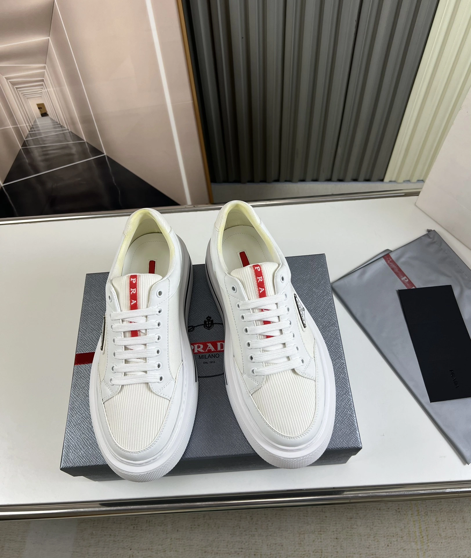 Thermal P*rada Top Sneakers Low CL 20230831- 6431