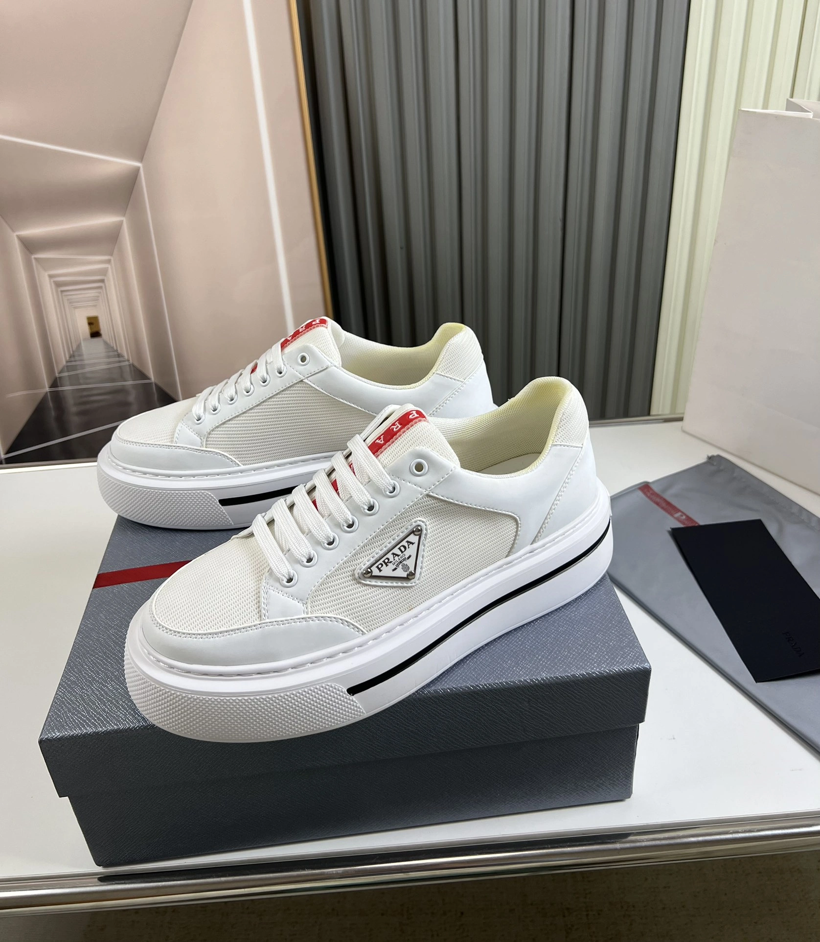 Thermal P*rada Top Sneakers Low CL 20230831- 6431