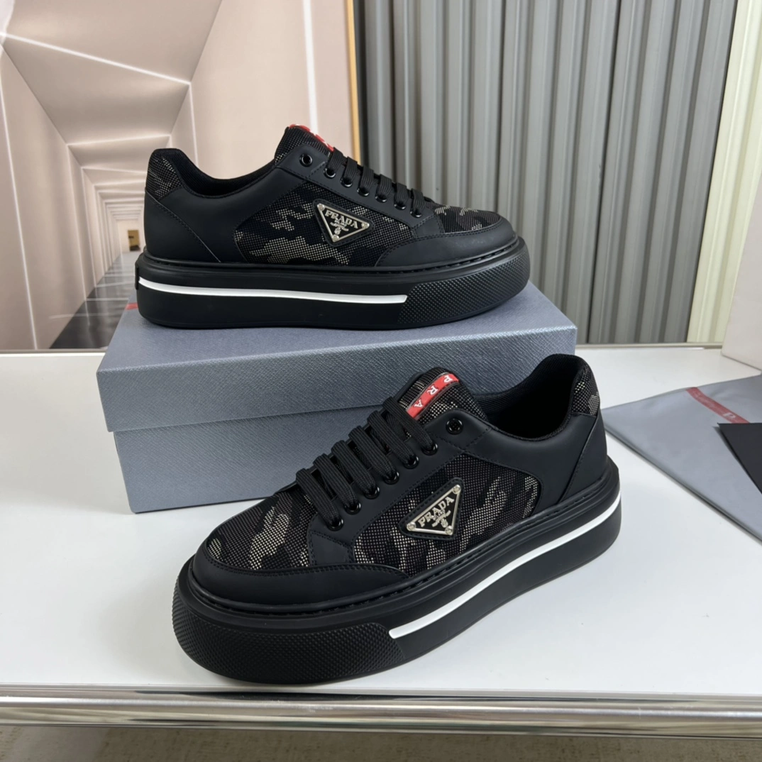P*rada Top Sneakers Low CL 20230831- Modern 6429