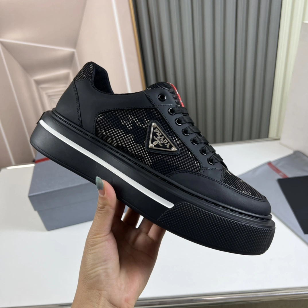 P*rada Top Sneakers Low CL 20230831- Modern 6429