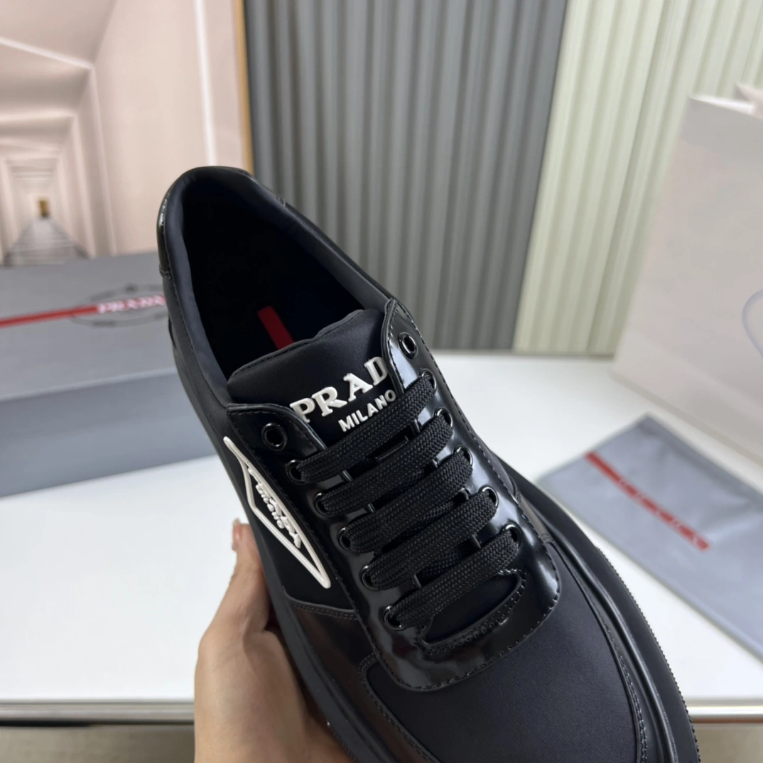 AllSeason P*rada Top Sneakers Low CL 20230831- 6421