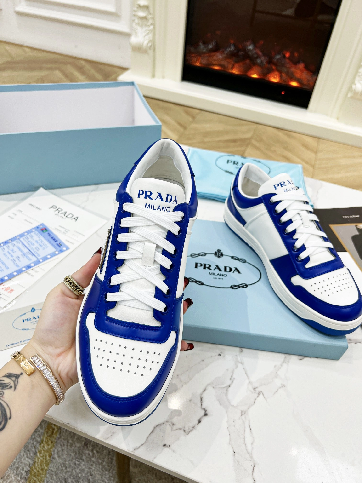 Durable P*rada Top Sneakers Low CL 20230831- 6422