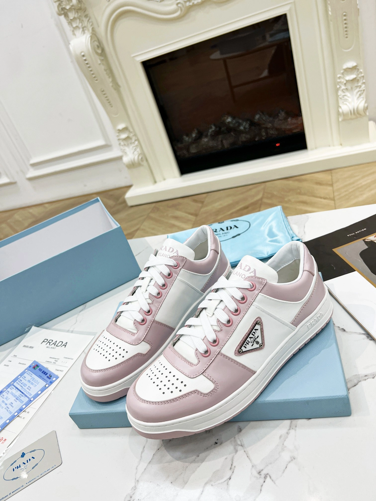 Cozy P*rada Top Sneakers Low CL 20230831- 6419