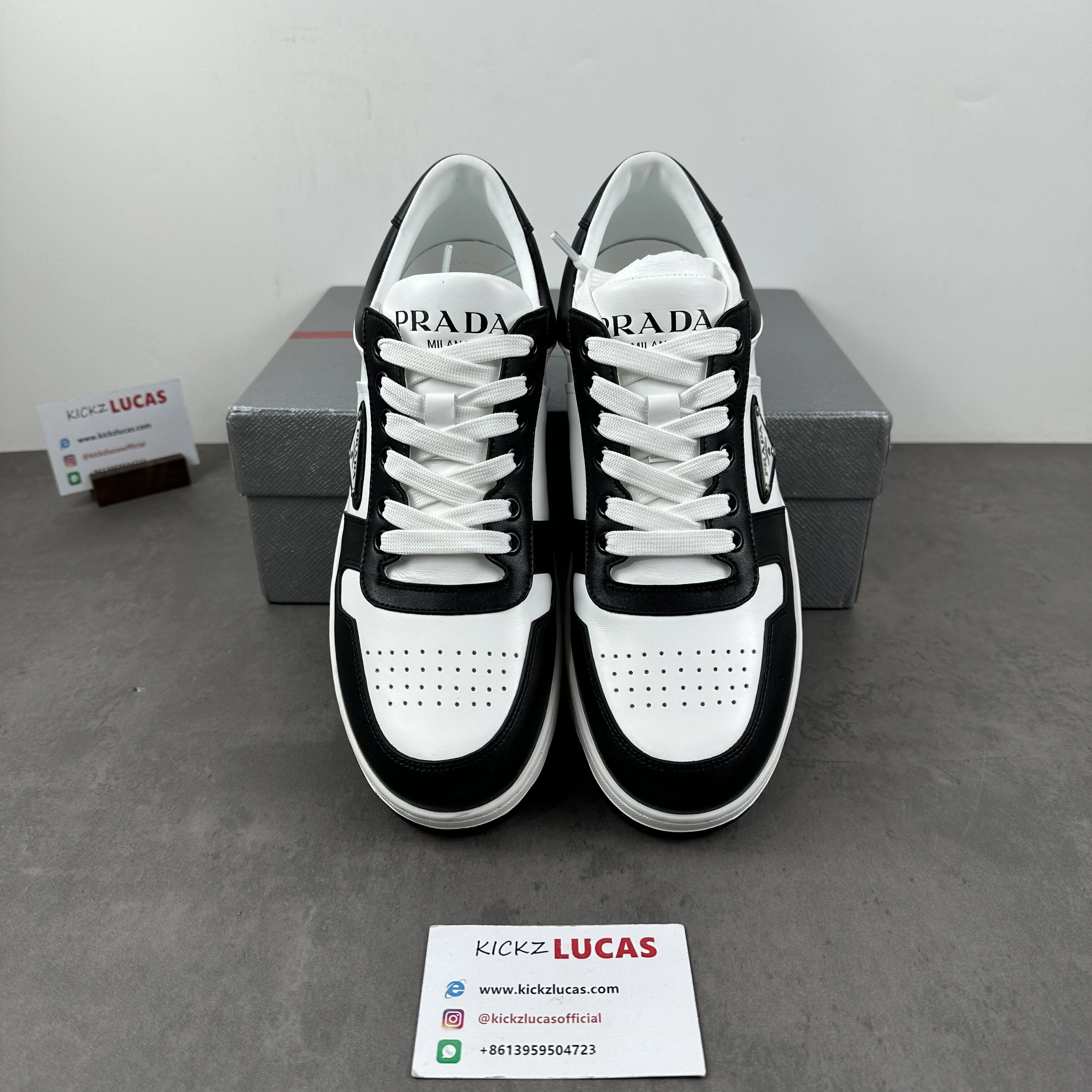 P*rada Top Sneakers Low CL 20230831- DailyWear 6418