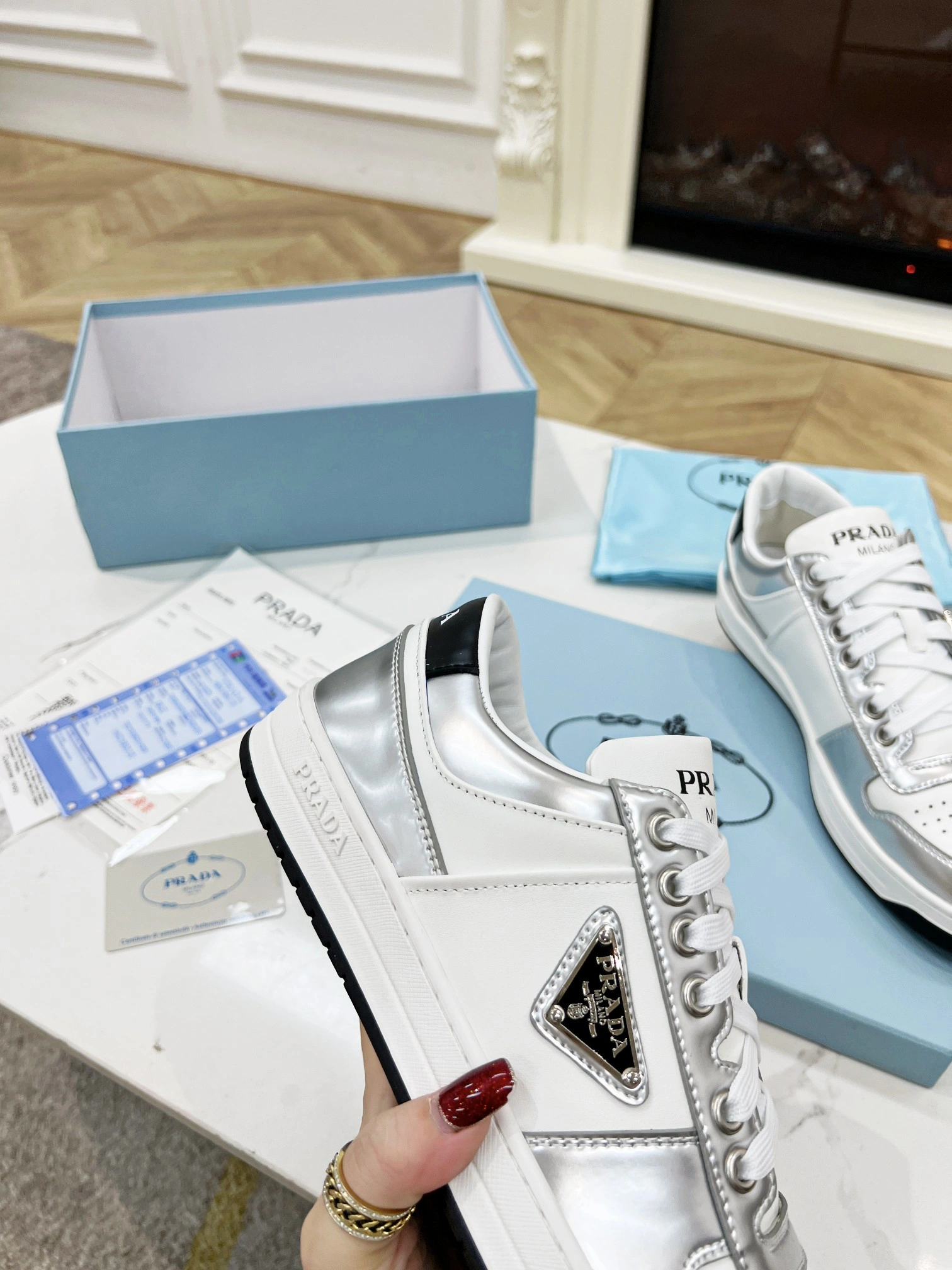 Durable P*rada Top Sneakers Low CL 20230831- 6415