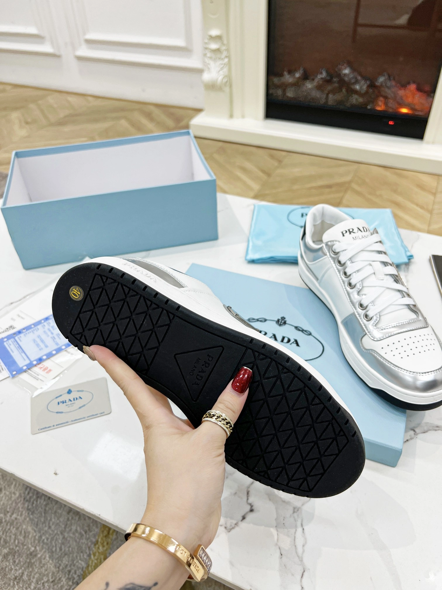 Durable P*rada Top Sneakers Low CL 20230831- 6415