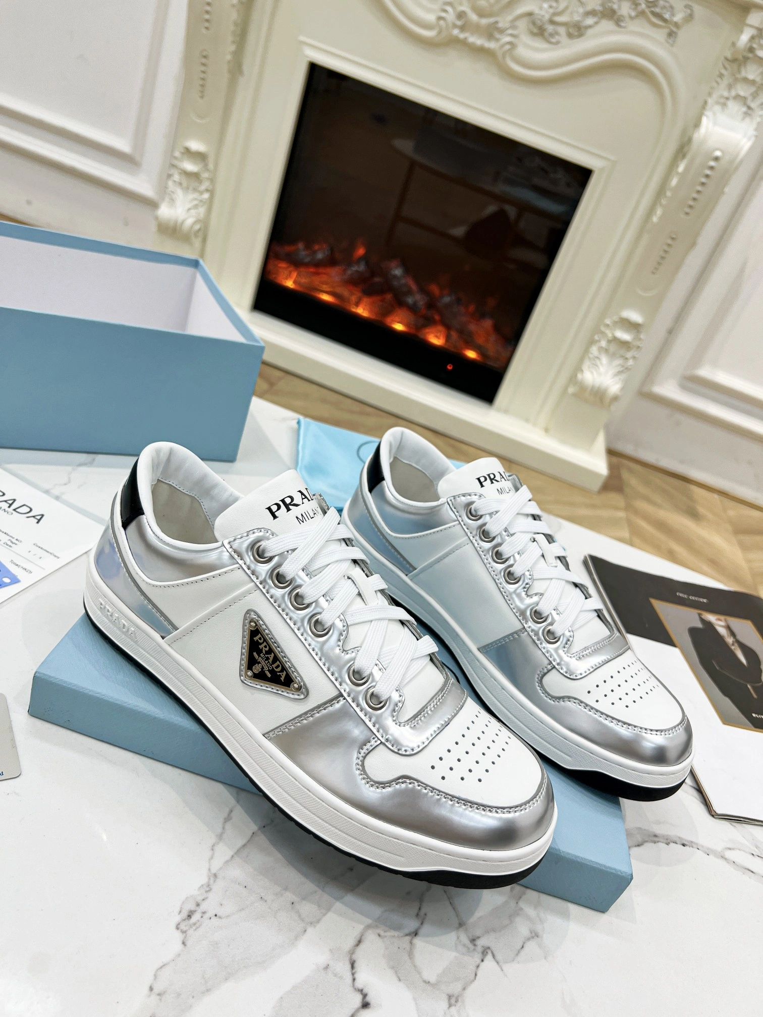 Durable P*rada Top Sneakers Low CL 20230831- 6415