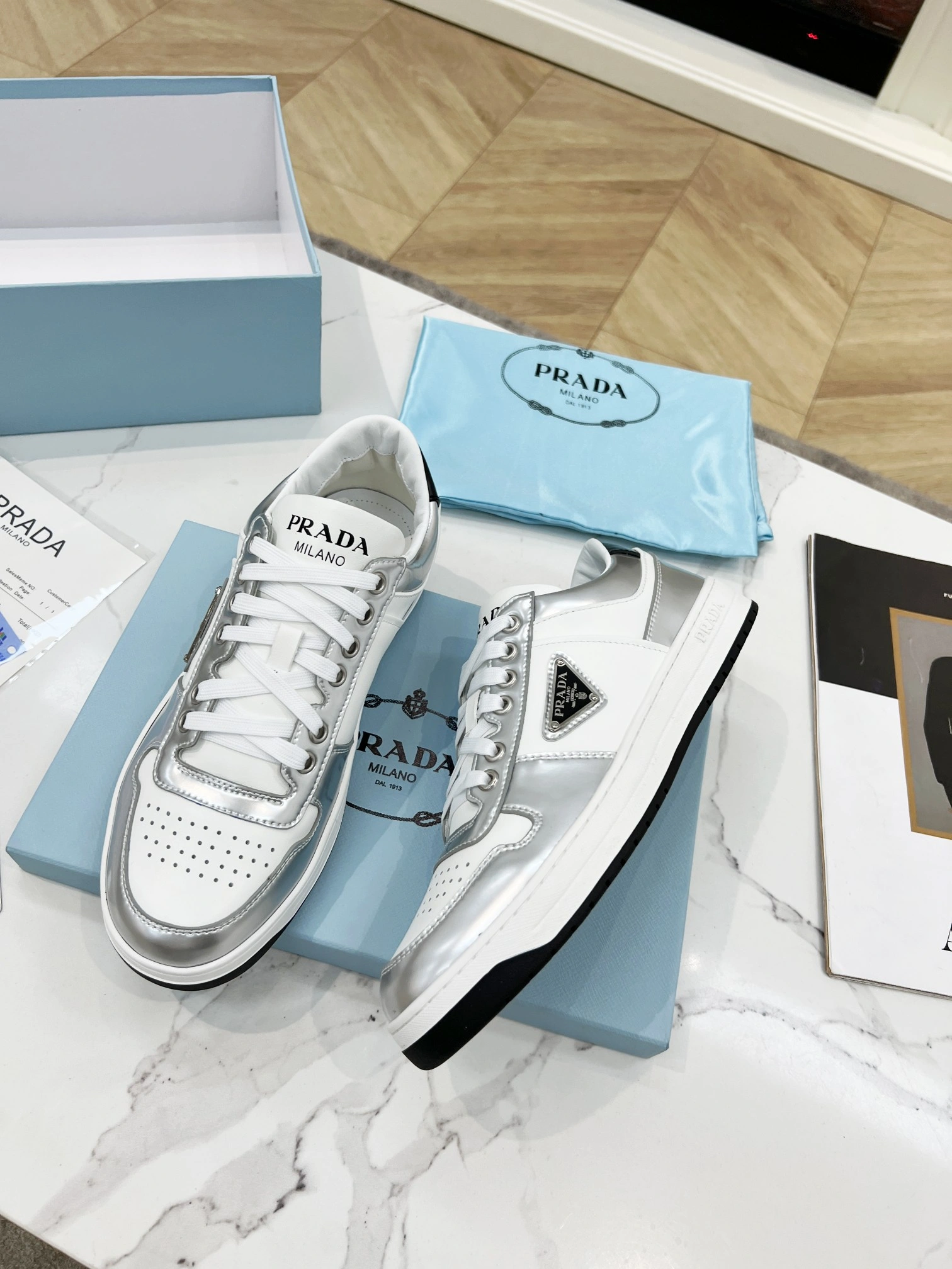 Durable P*rada Top Sneakers Low CL 20230831- 6415