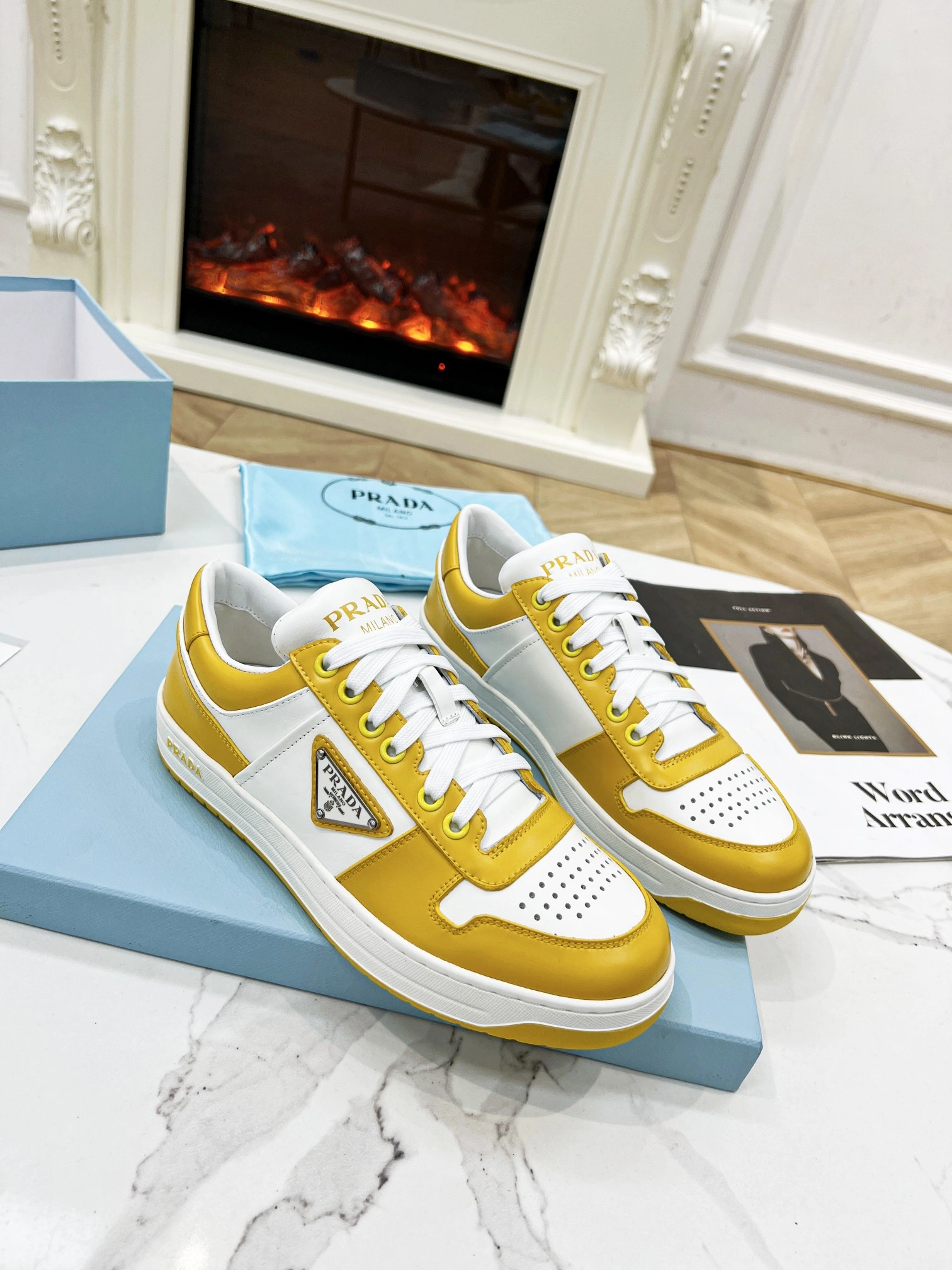 P*rada Top Sneakers Low CL 20230831- TechFriendly 6417