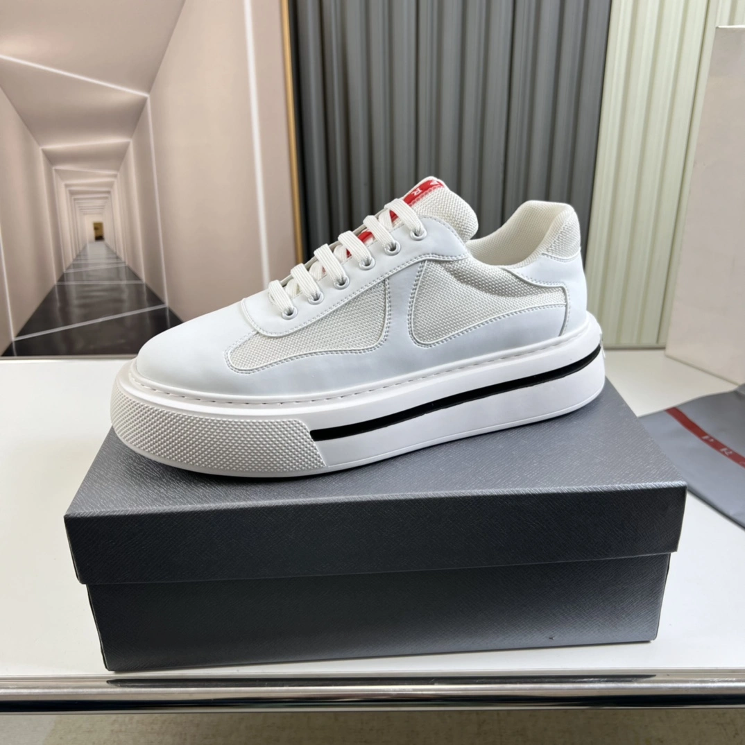 P*rada Top Sneakers Low CL 20230831- Resilient 6408