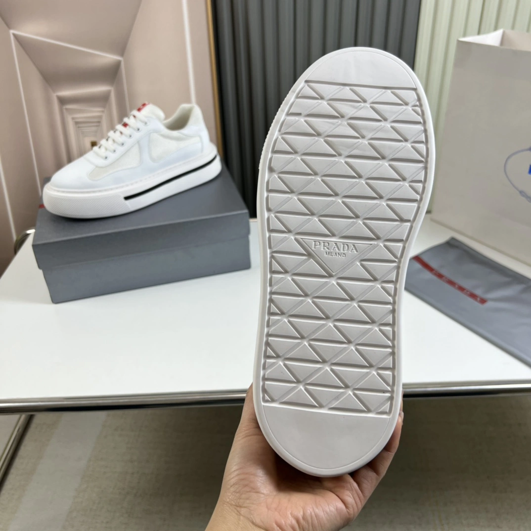 P*rada Top Sneakers Low CL 20230831- Resilient 6408