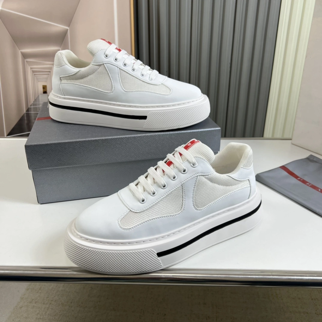 P*rada Top Sneakers Low CL 20230831- Resilient 6408