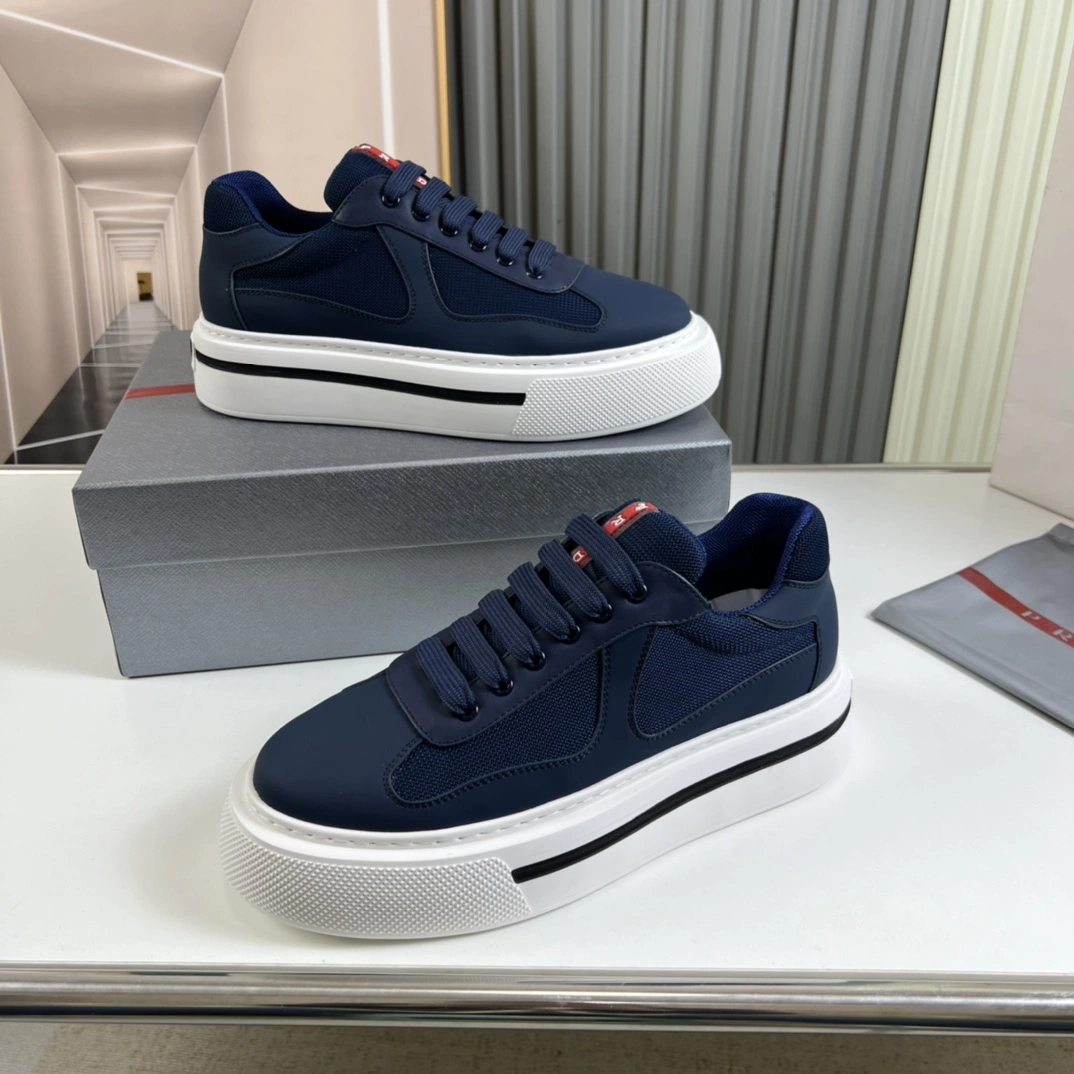 P*rada Top Sneakers Low CL 20230831- Durable 6407