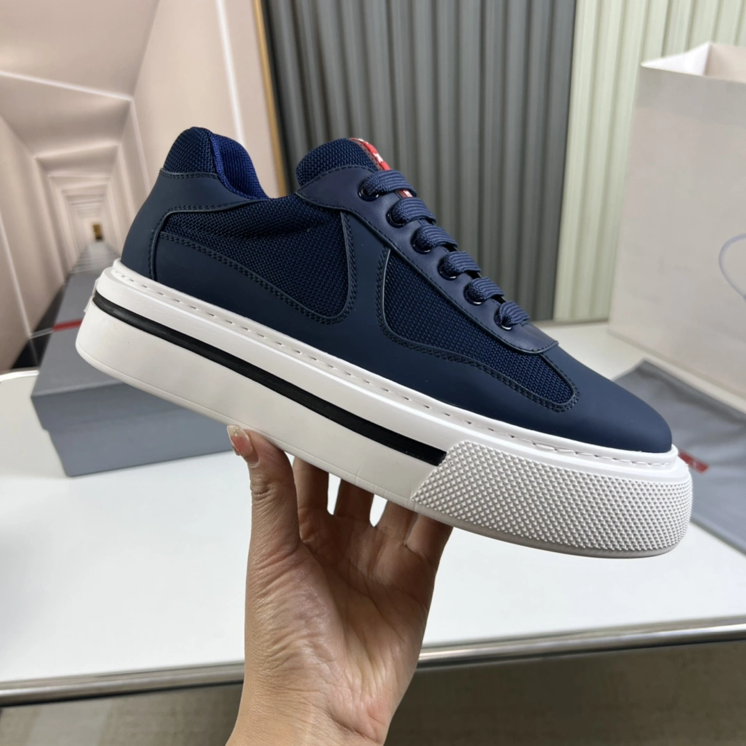 P*rada Top Sneakers Low CL 20230831- Durable 6407