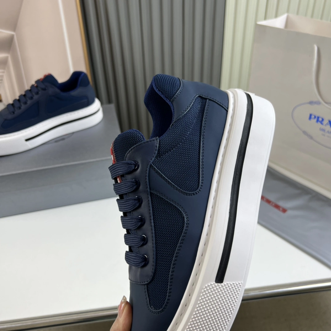 P*rada Top Sneakers Low CL 20230831- Durable 6407