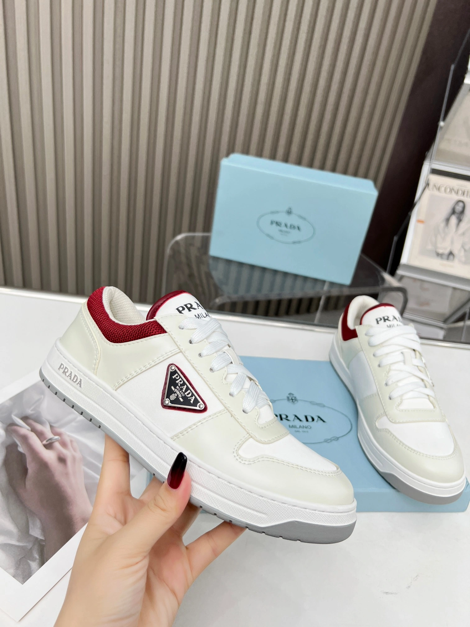 Thermal P*rada Top Sneakers Low CL 20230831- 6401