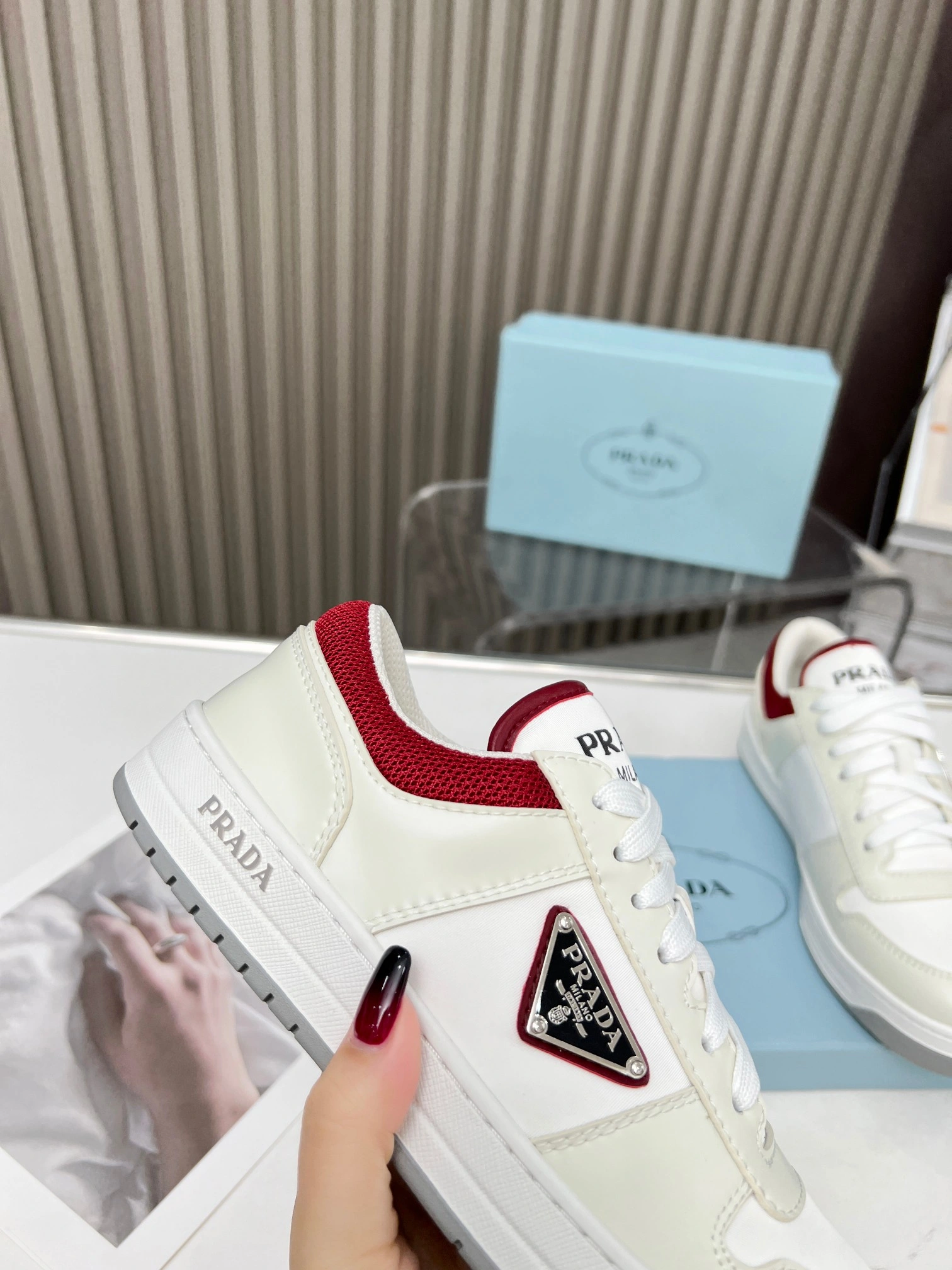 Thermal P*rada Top Sneakers Low CL 20230831- 6401