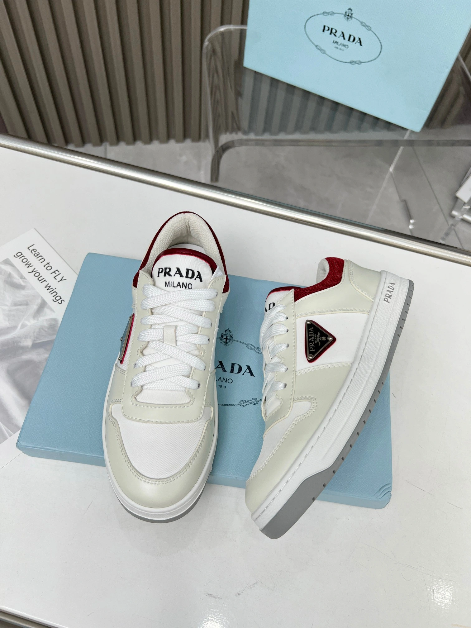 Thermal P*rada Top Sneakers Low CL 20230831- 6401