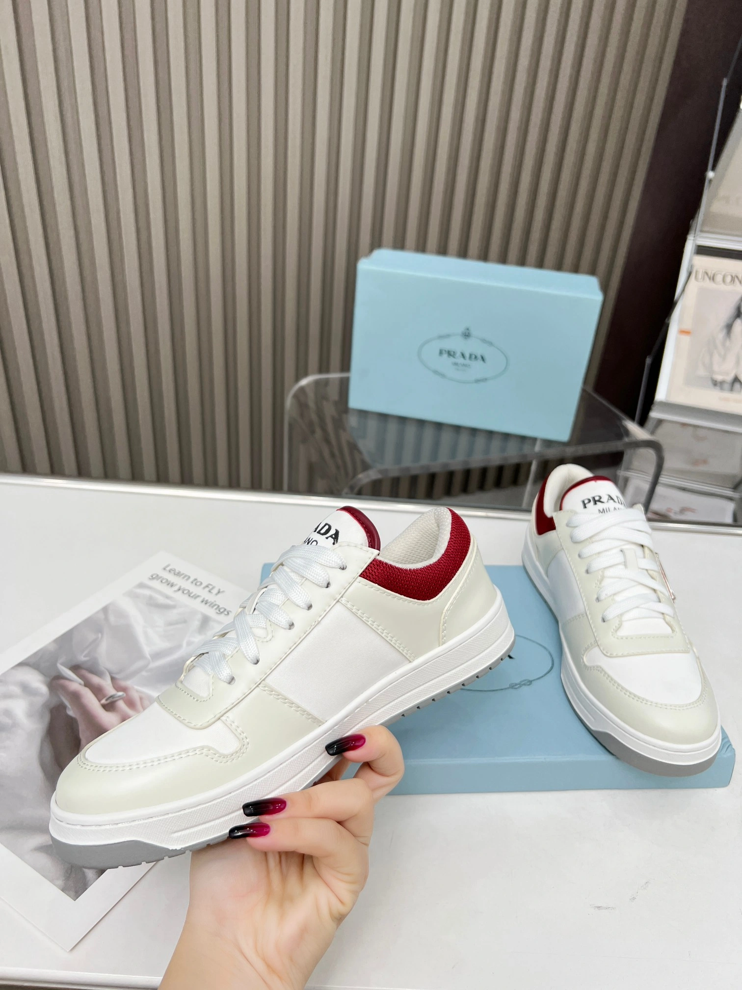 Thermal P*rada Top Sneakers Low CL 20230831- 6401