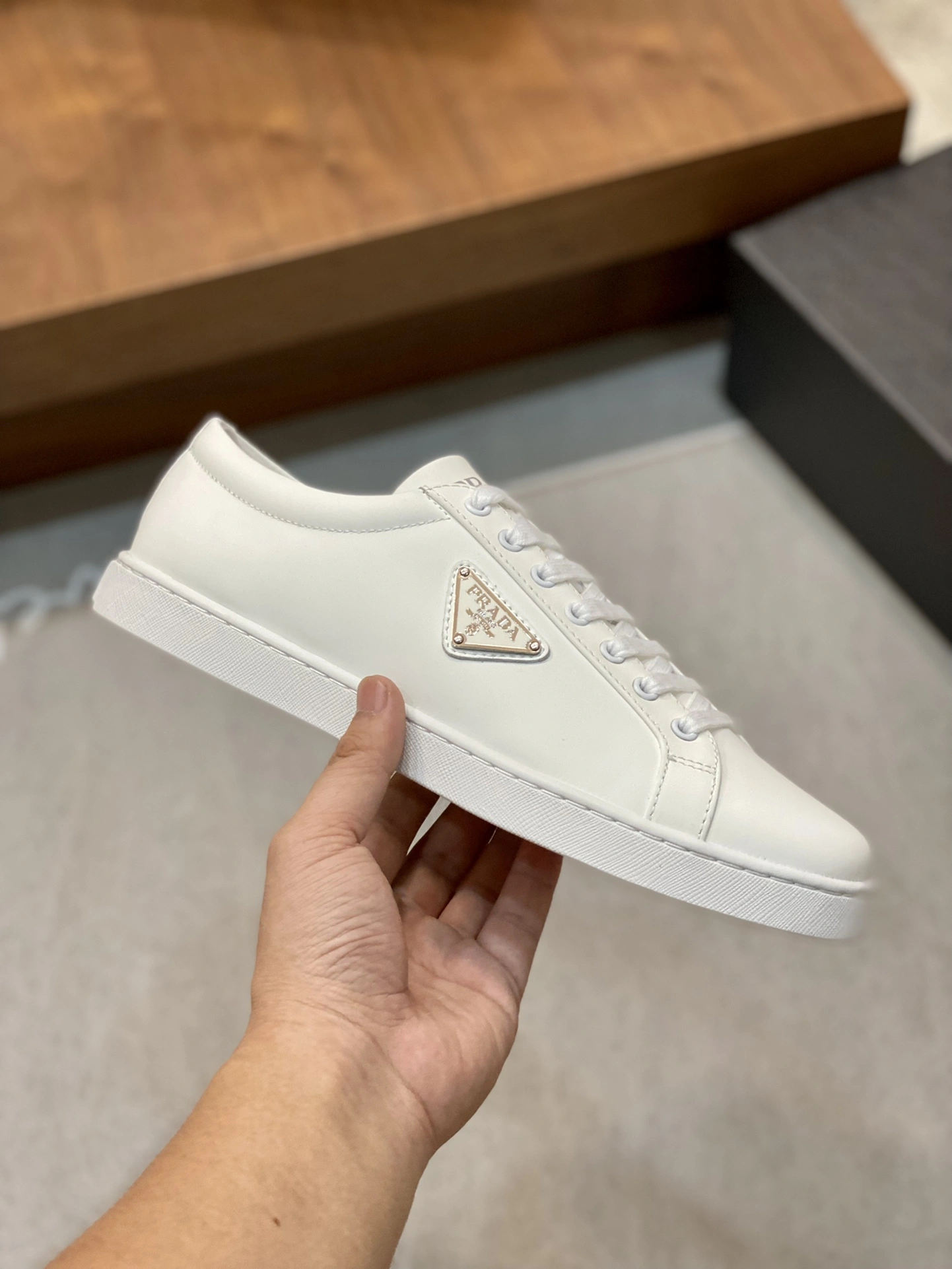 Refined P*rada Top Sneakers Low CL 20230831- 6399
