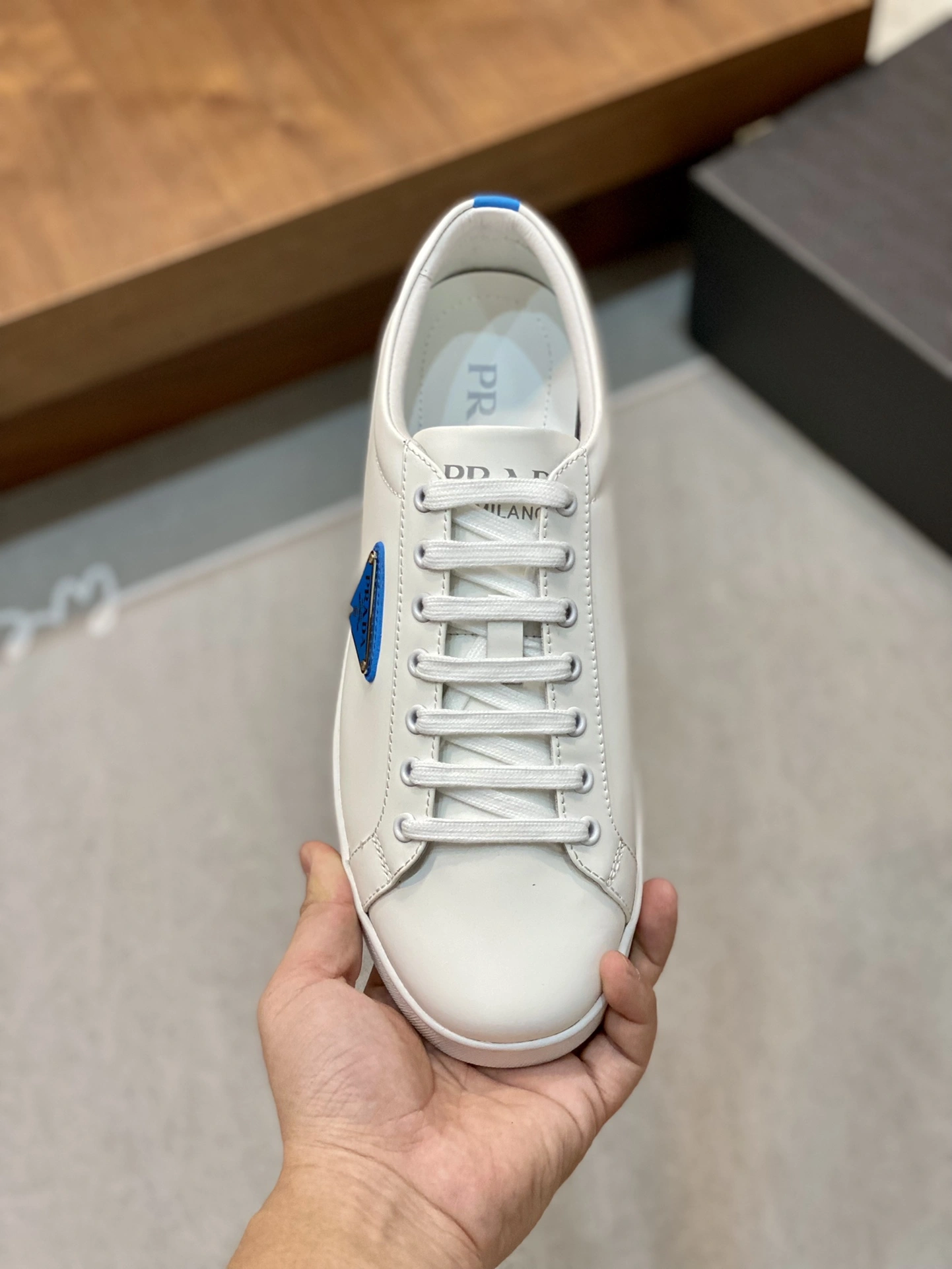 P*rada Top Sneakers Low CL 20230831- Reliable 6396