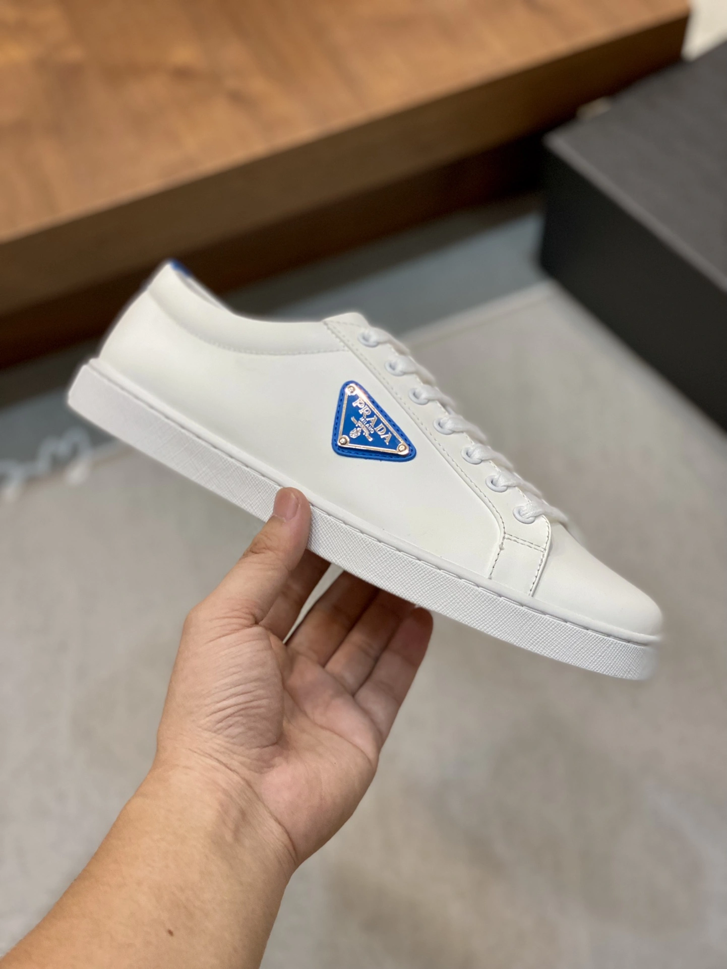 P*rada Top Sneakers Low CL 20230831- Reliable 6396