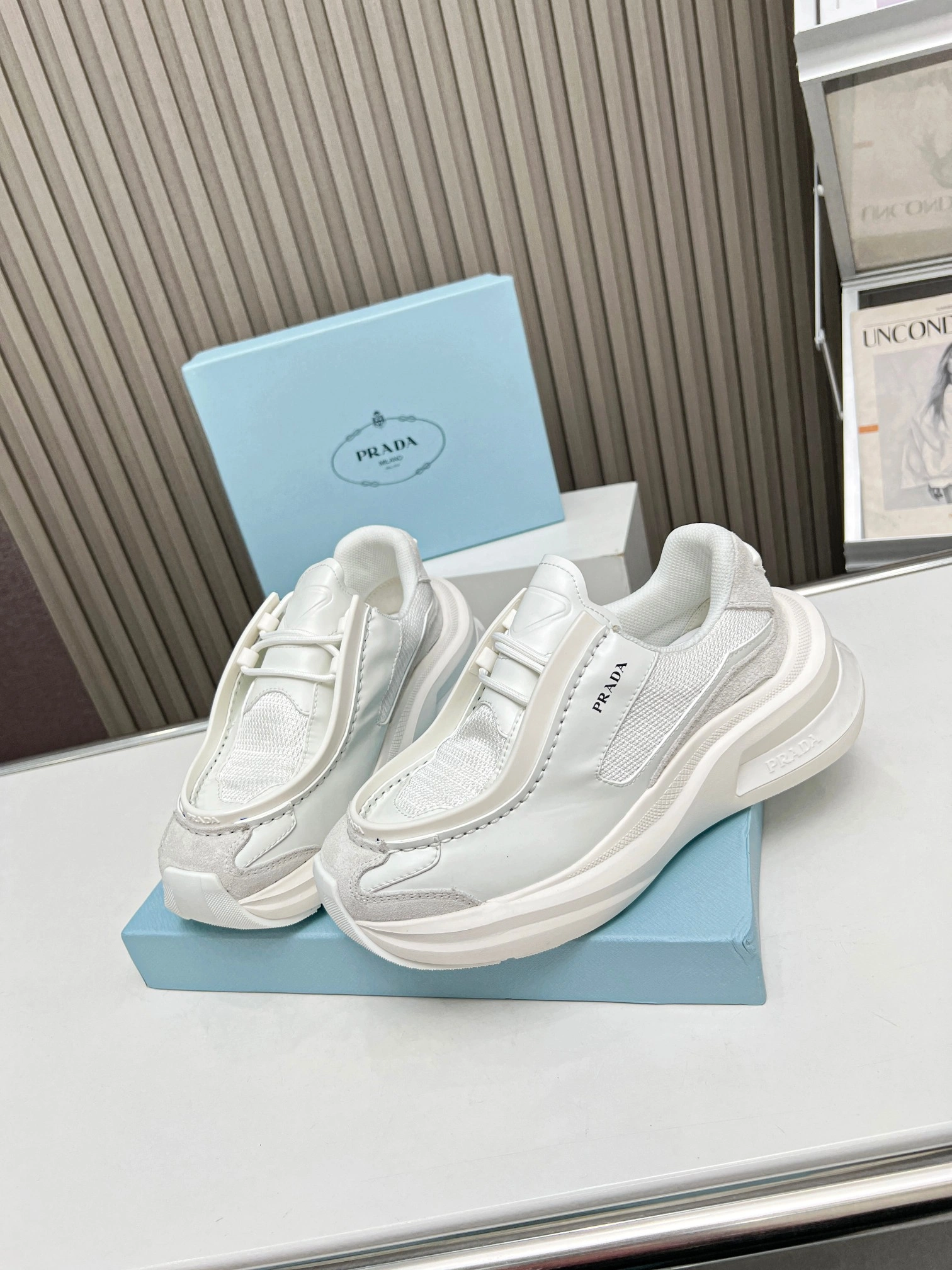 AllSeason P*rada Top Sneakers Low CL 20230831- 6394