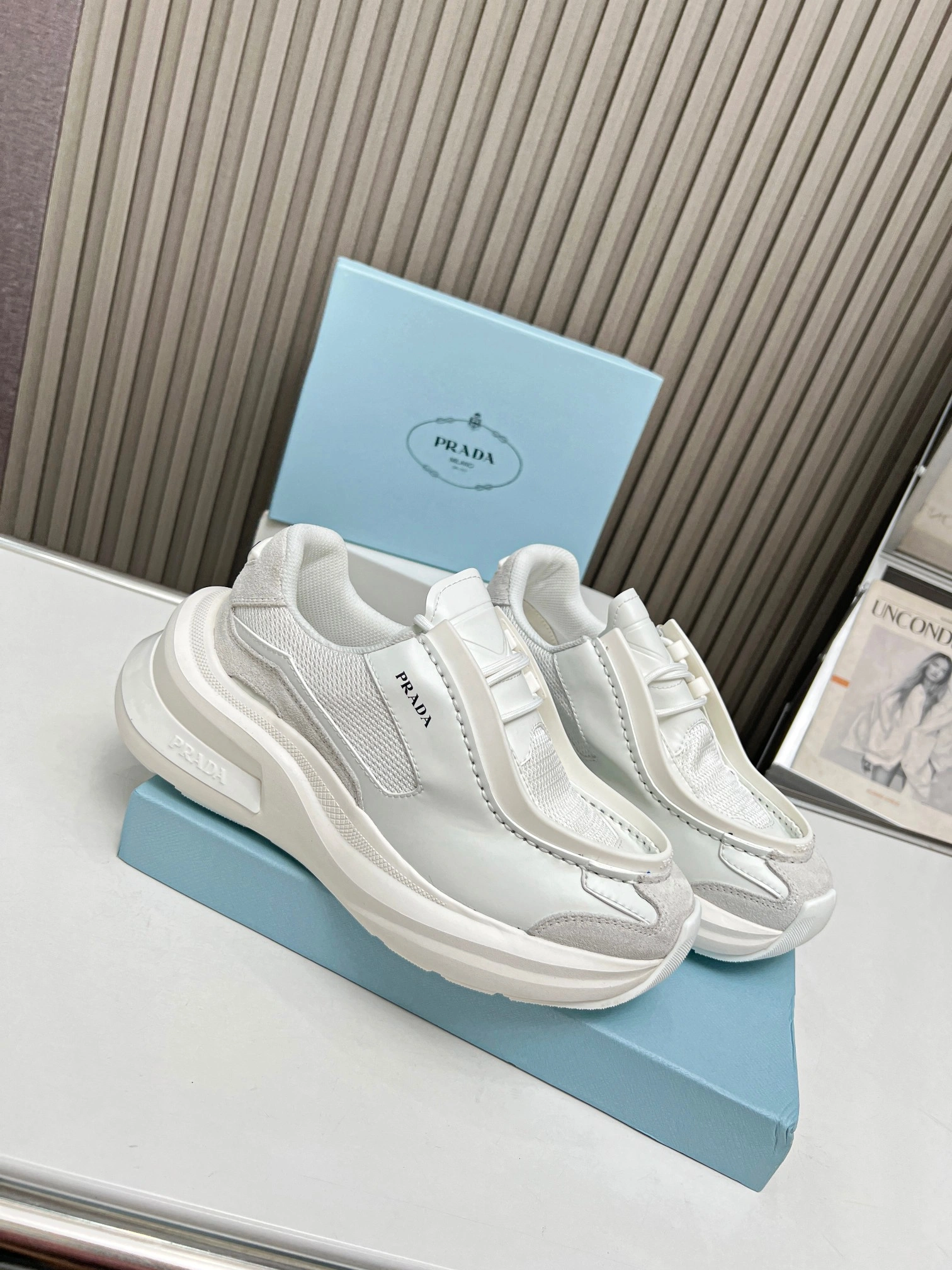 AllSeason P*rada Top Sneakers Low CL 20230831- 6394