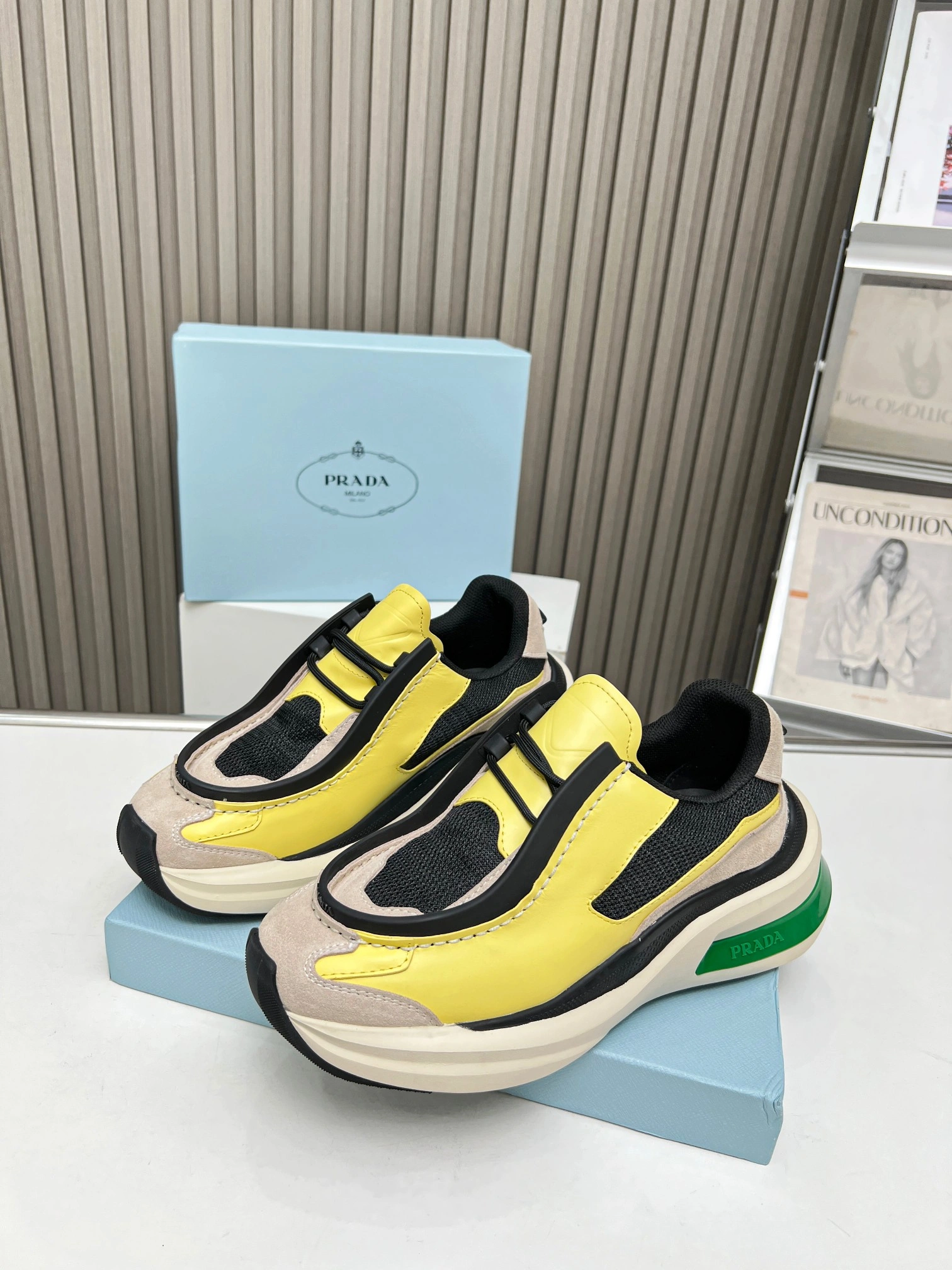 UrbanStyle P*rada Top Sneakers Low CL 20230831- 6397
