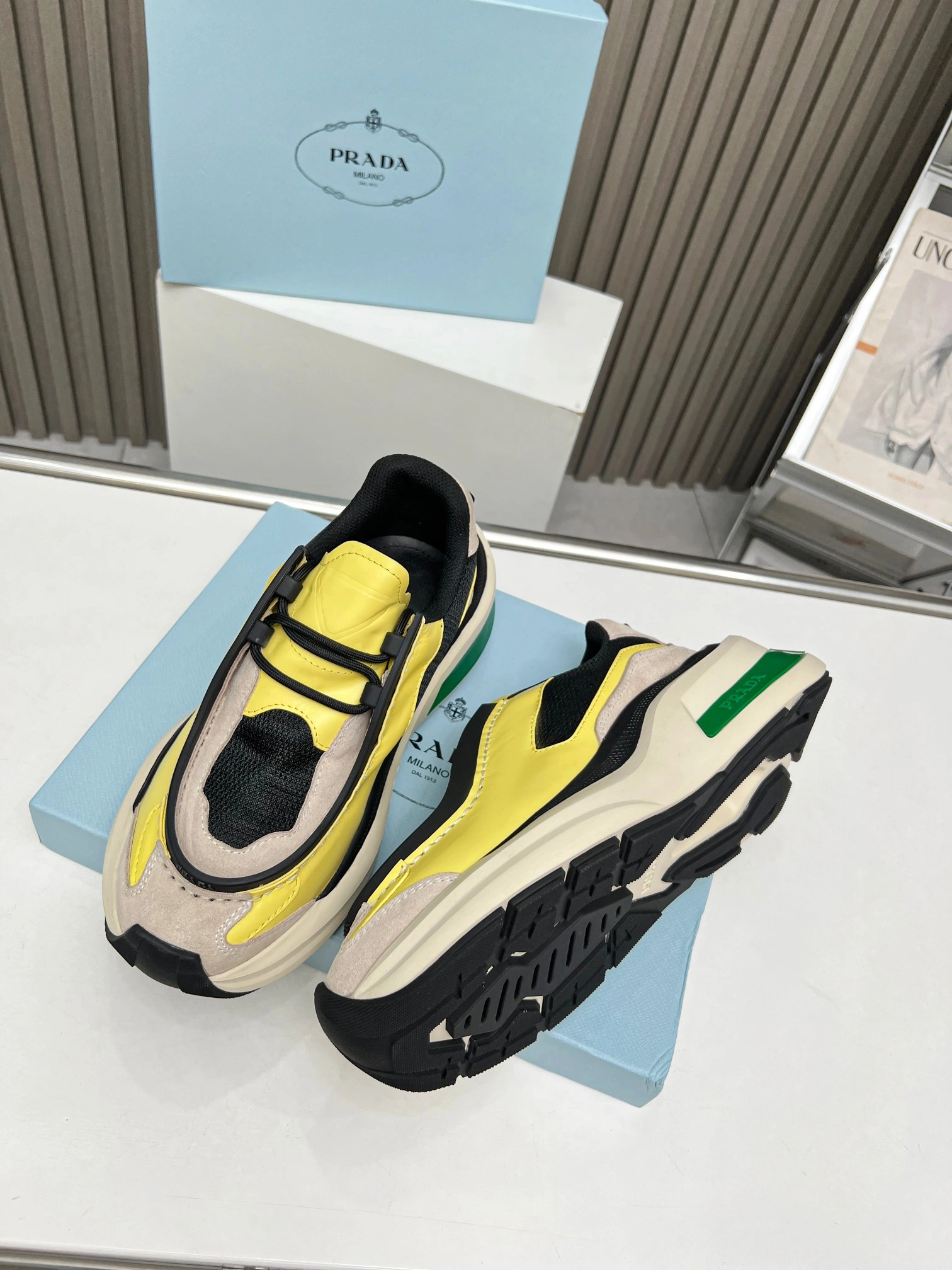 UrbanStyle P*rada Top Sneakers Low CL 20230831- 6397