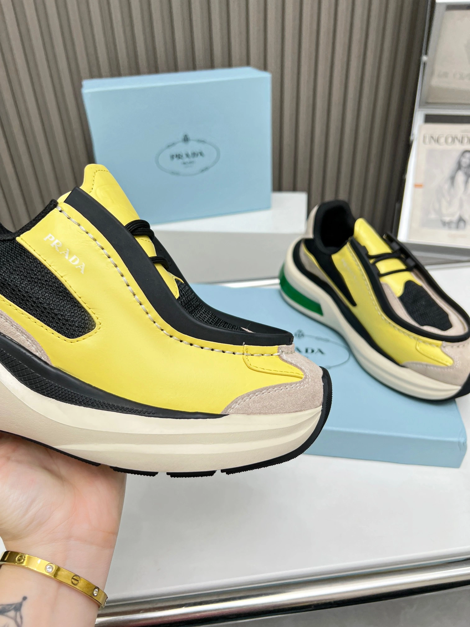 UrbanStyle P*rada Top Sneakers Low CL 20230831- 6397
