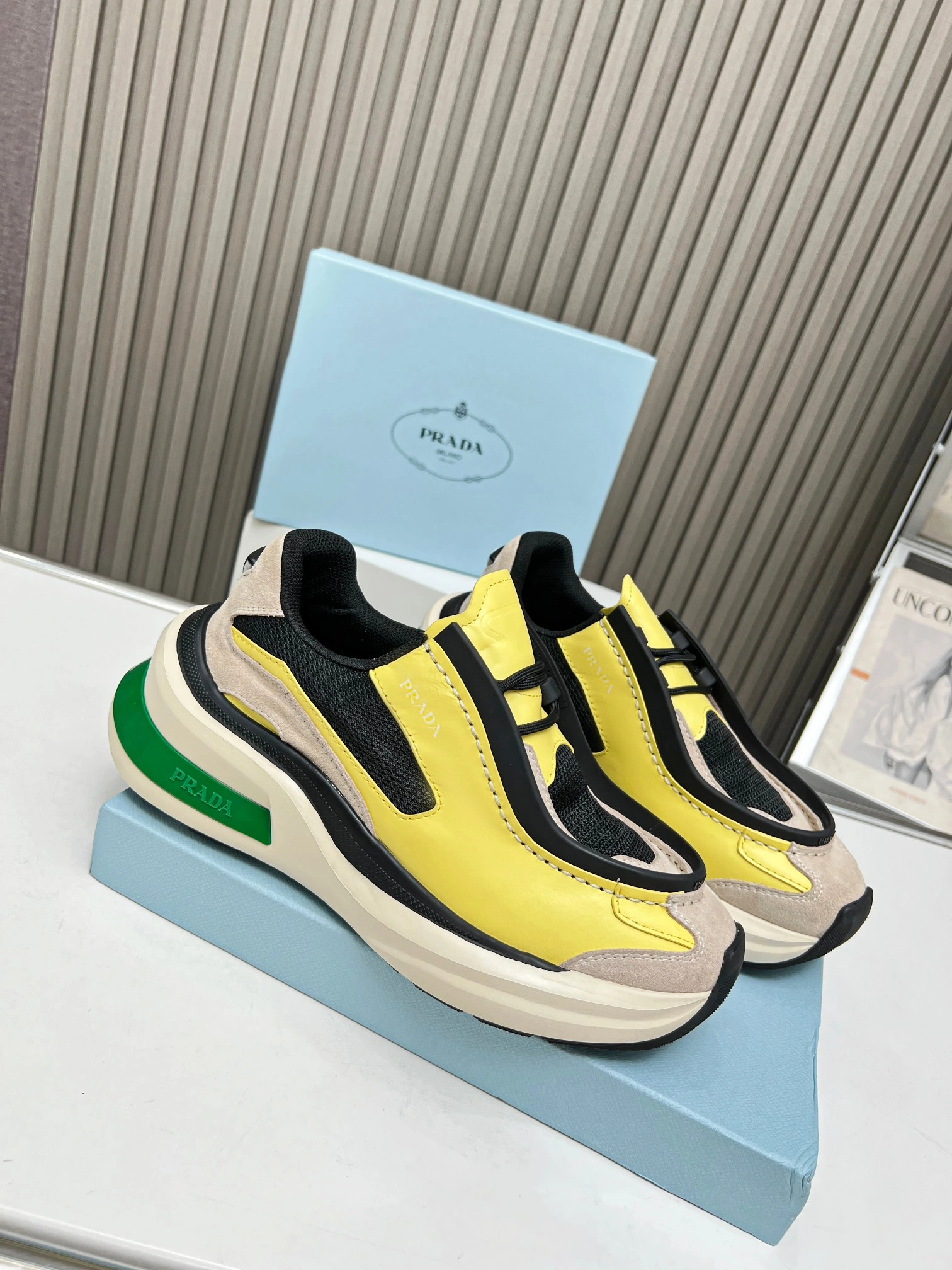 UrbanStyle P*rada Top Sneakers Low CL 20230831- 6397