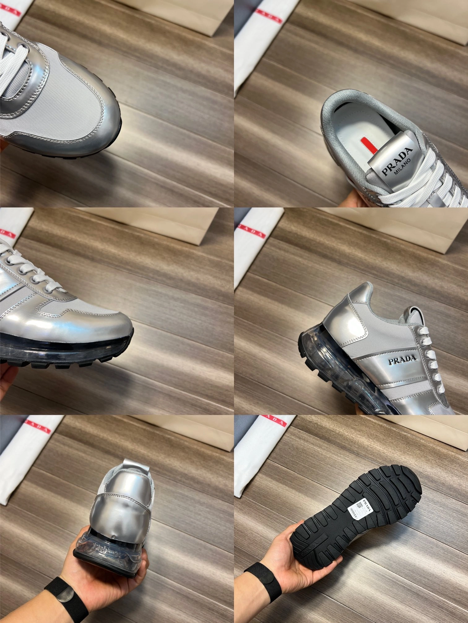 WeatherProof P*rada Top Sneakers Low CL 20230831- 6465