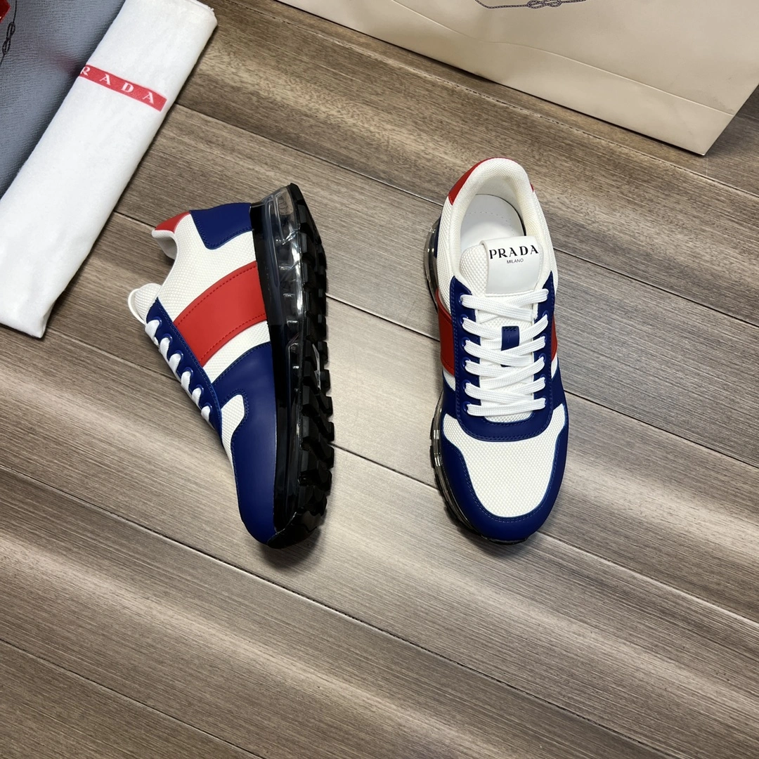 P*rada Top Sneakers Low CL 20230831- Premium 6463