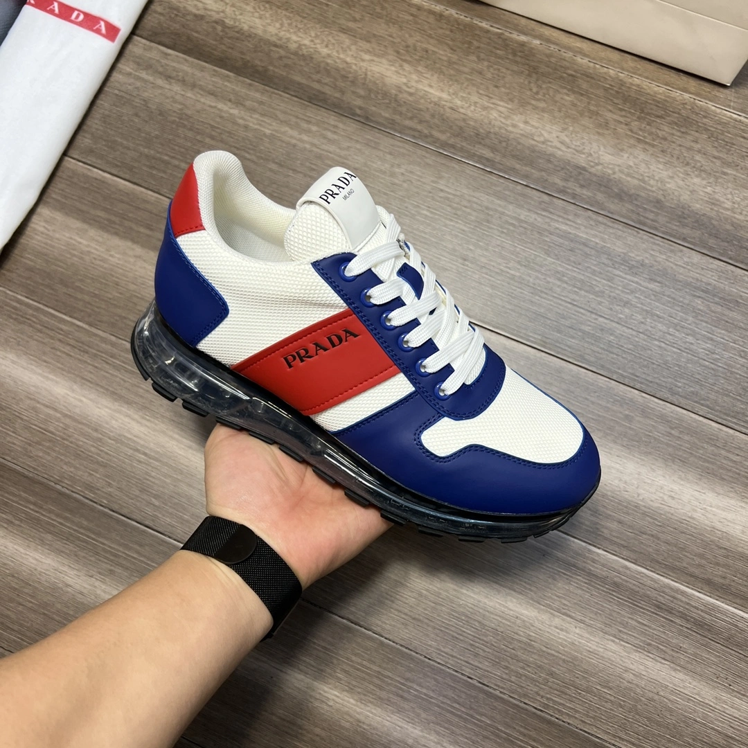 P*rada Top Sneakers Low CL 20230831- Premium 6463