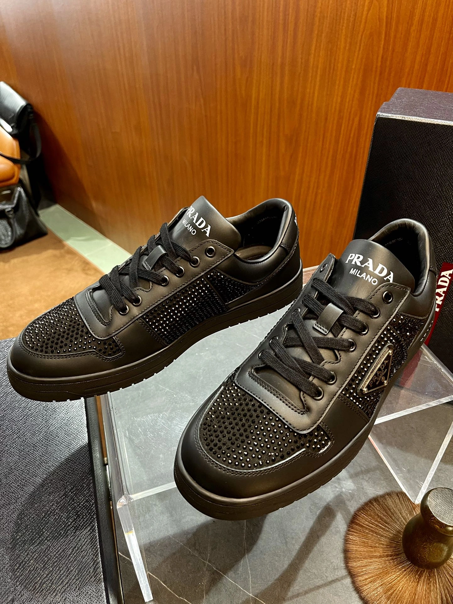 P*rada Top Sneakers Low RR20231221- Minimalist 6376