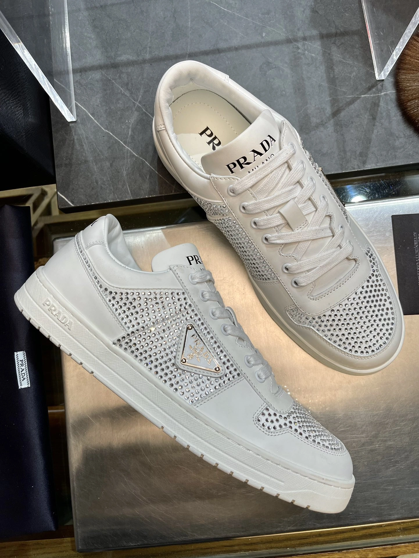 Breathable P*rada Top Sneakers Low RR20231221- 6375