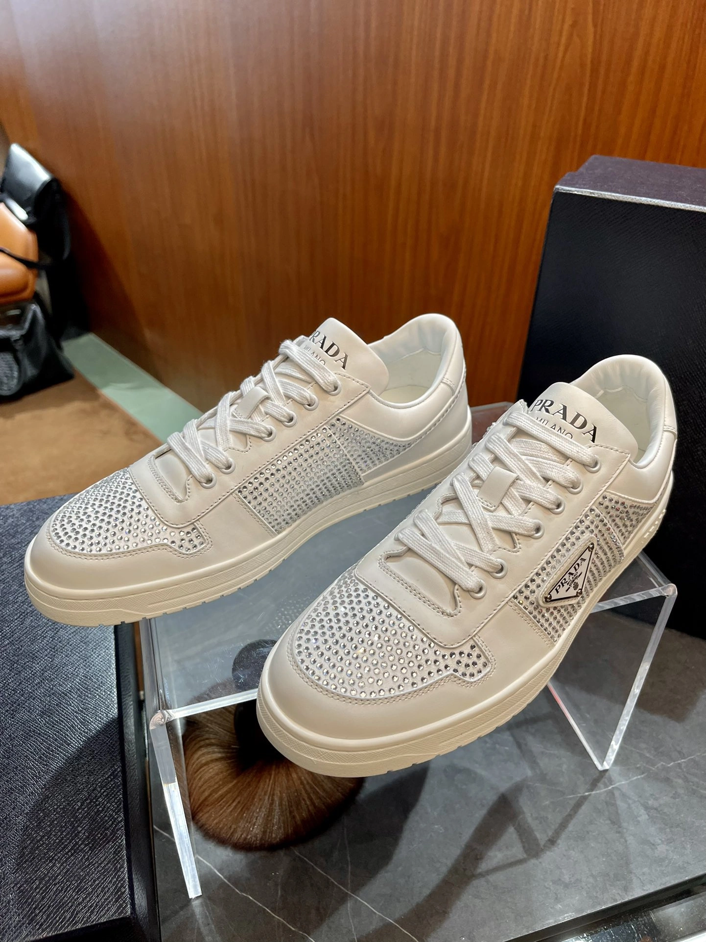 Breathable P*rada Top Sneakers Low RR20231221- 6375