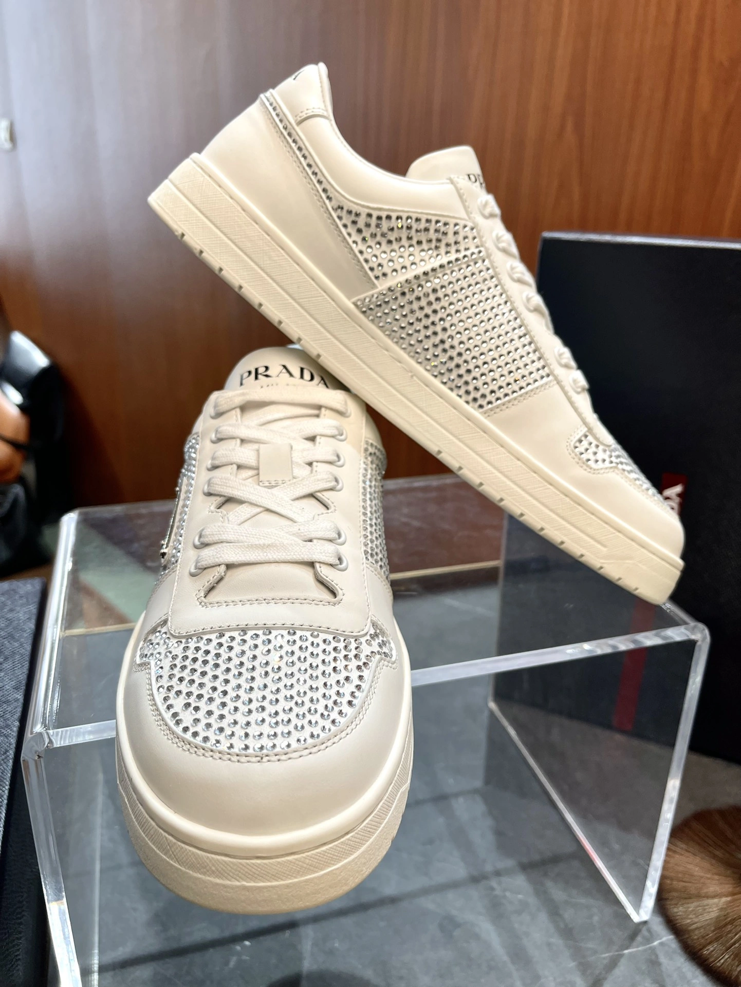 Breathable P*rada Top Sneakers Low RR20231221- 6375